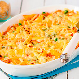 Papas con Crema blanca
