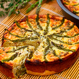 Quiche de Espárragos