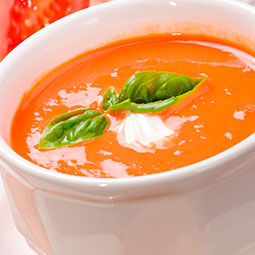 Crema de Tomate con Albahaca